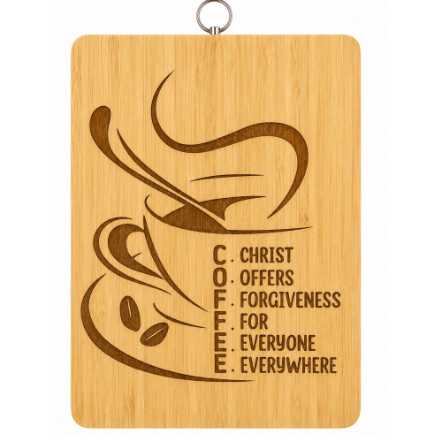 Cutting Board : Coffee